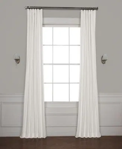 Shop Exclusive Fabrics & Furnishings Exclusive Fabrics Furnishings Solid Cotton Blackout Curtain Panel In Navy