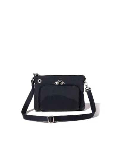 Shop Baggallini Anti-theft Memento Crossbody Bag In Mulberry