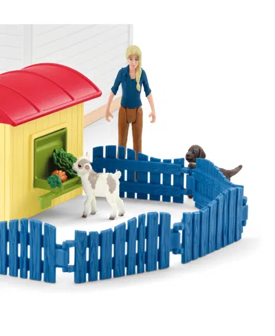 Shop Schleich Farm World: Pet Hotel Animal Playset In Multi-color