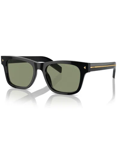 Prada Man Sunglass Pr A17s In Black
