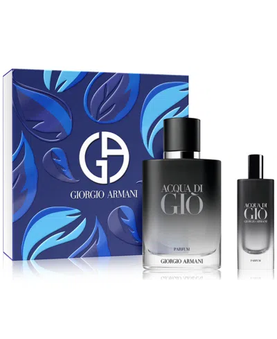 Shop Giorgio Armani Men's 2-pc. Acqua Di Gio Parfum Gift Set In No Color