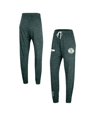 Shop Nike Women's  Green Distressed Michigan State Spartans Gym Vintage-like Multi-hit Jogger Pants