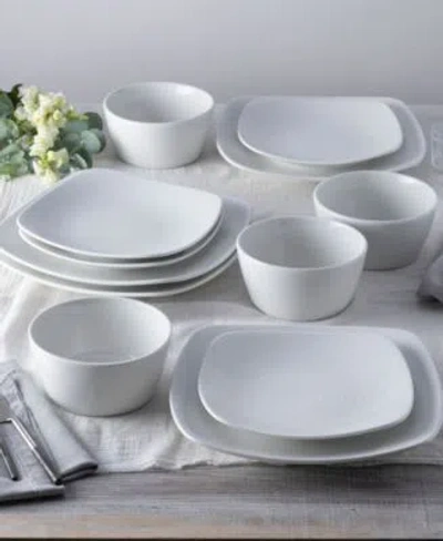 Noritake Colorscapes Swirl Square Dinnerware Collection In Navy