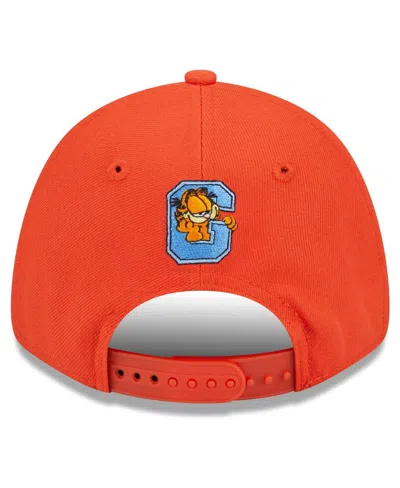 Shop New Era Men's  Orange Garfield 9forty Adjustable Hat