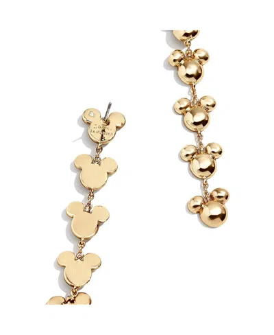 Shop Baublebar Women's  Mickey & Friends Drop Statement Earrings In Gold-tone
