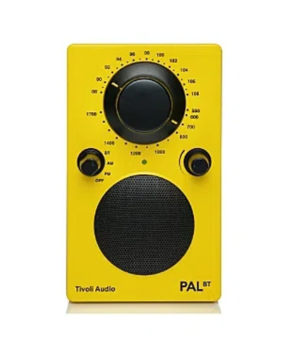 Shop Tivoli Audio Pal Bt Bluetooth Am/fm Portable Radio & Speaker In Yellow