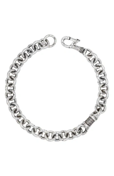 Shop John Varvatos Artisan Sterling Silver Chain Bracelet