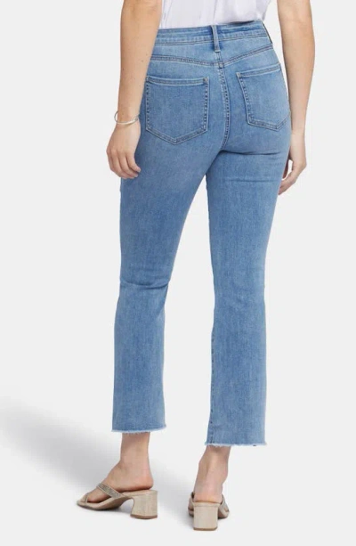 Nydj Slim Boot Ankle Fray Jeans In Crescent Shore