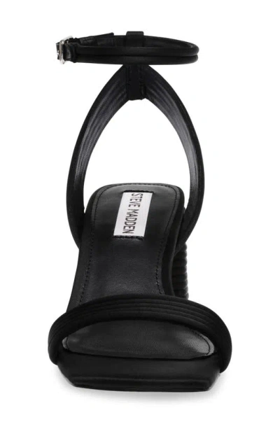 Shop Steve Madden Lavnish Ankle Strap Sandal In Black