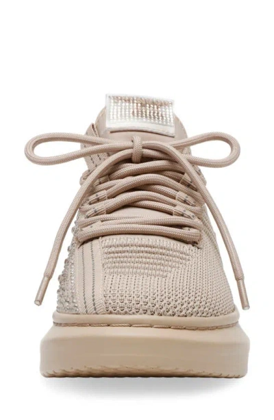 Shop Steve Madden Glorify Platform Knit Sneaker In Blush