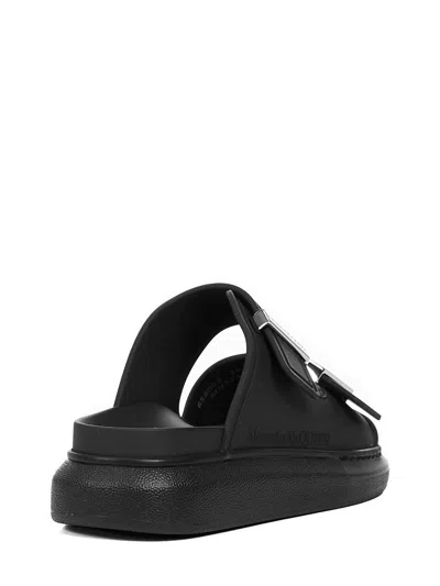 Shop Alexander Mcqueen Sandals In Black
