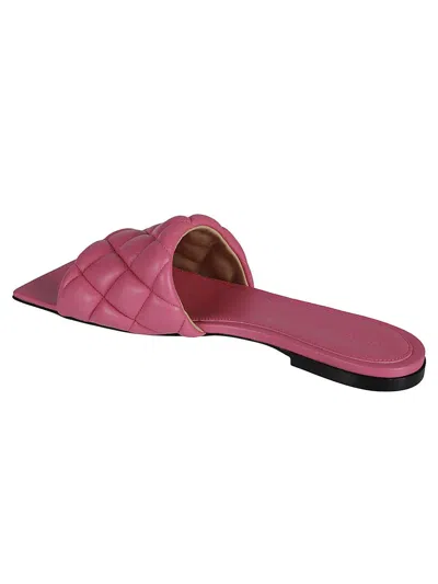 Shop Bottega Veneta Slippers In Pink