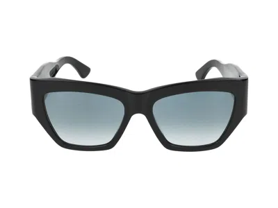 Shop Cartier Sunglasses In Black Black Green