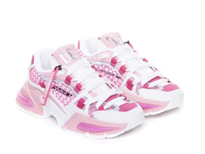 Shop Dolce & Gabbana Airmaster Sneakers In Pink