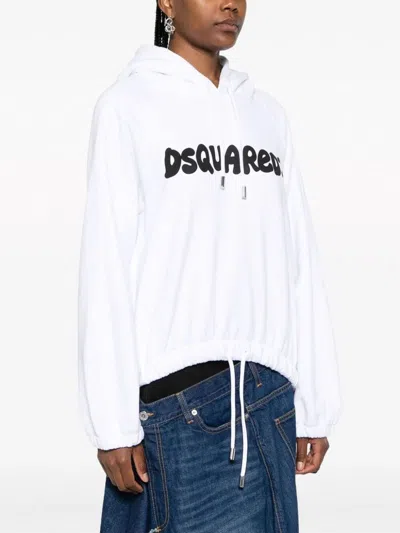 Shop Dsquared2 Onion Fit Hoodie Clothing In White