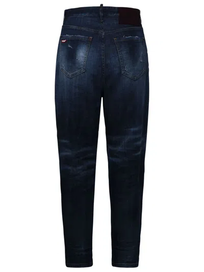 Shop Dsquared2 Sasoon Blue Jeans