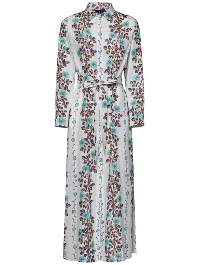 Shop Etro Printed Cover-up Tunic In White