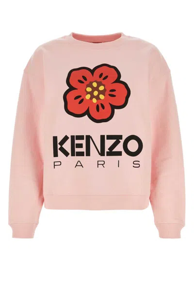 Shop Kenzo 'boke Flower' Sweatshirt In Pink