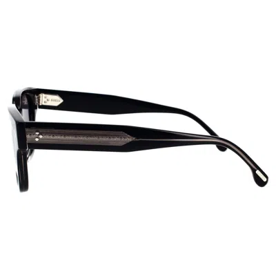 Shop Lozza Sunglasses In Black+crystal Top