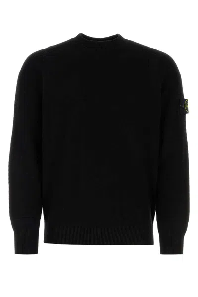 Shop Stone Island Sweaters In Black