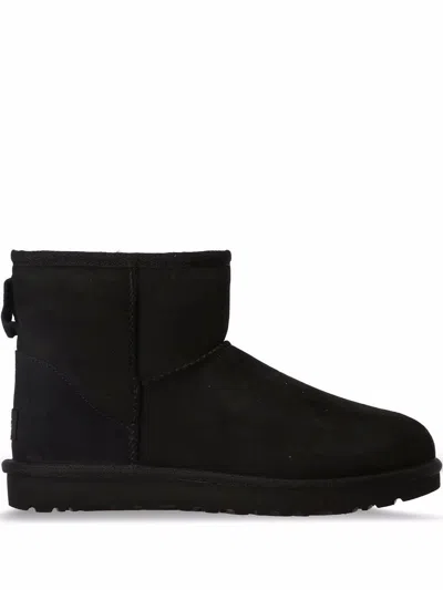 Shop Ugg W Classic Mini Ii Shoes In Black