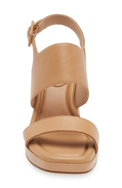 Shop Rockport Aurielia Slingback Sandal In Sand Leather