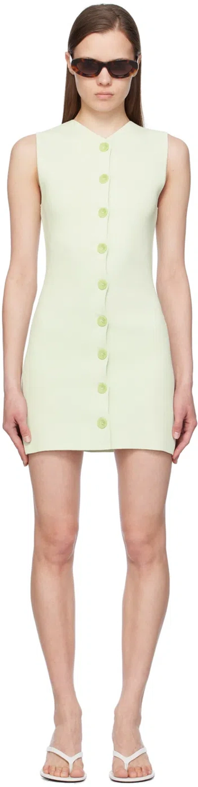 Shop Bec & Bridge Green Ilora Minidress In Mint