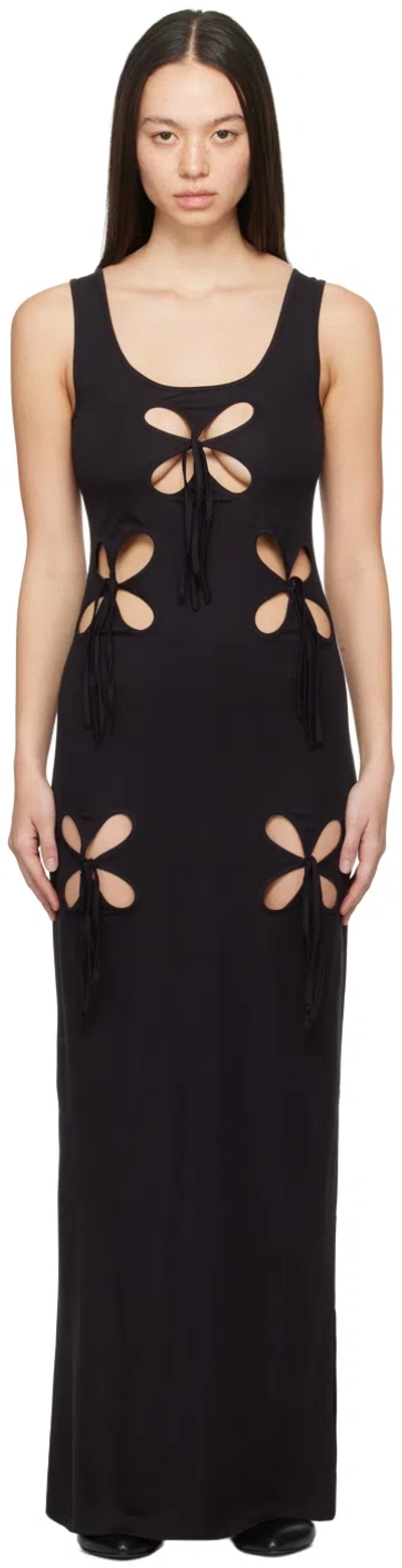 Shop J.kim Black Staple Petal Maxi Dress