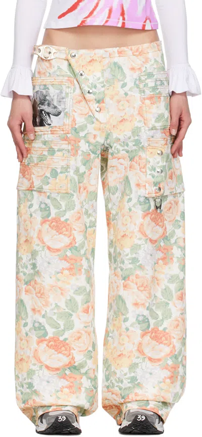Shop Chopova Lowena Ssense Exclusive Multicolor Miller Wallet Trousers