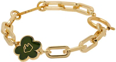 Shop In Gold We Trust Paris Ssense Exclusive Gold Heavy Chain Bracelet