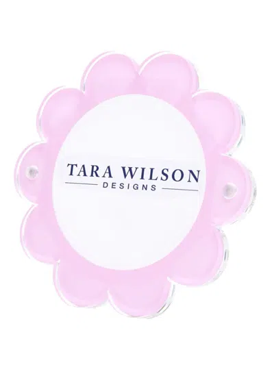 Shop Tara Wilson Designs Daisy Photo Frame In Pastel Pink
