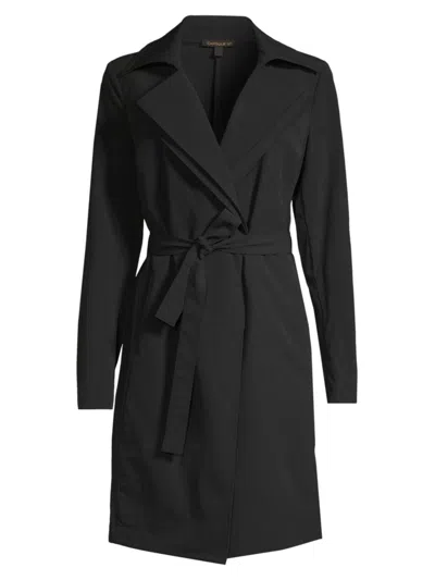 Shop Capsule 121 Women's The Aluda Trench Coat In Black