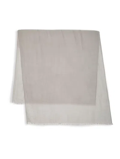 Shop Vince Women's Cashmere Fringed Scarf In Dove