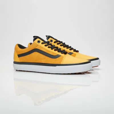 Shop Vans Men's Ua Old Skool Mte Dx Shoes In Tnf/yellow/black In Orange