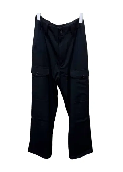 Shop Desigual Women's Long Trouser In Black In Blue