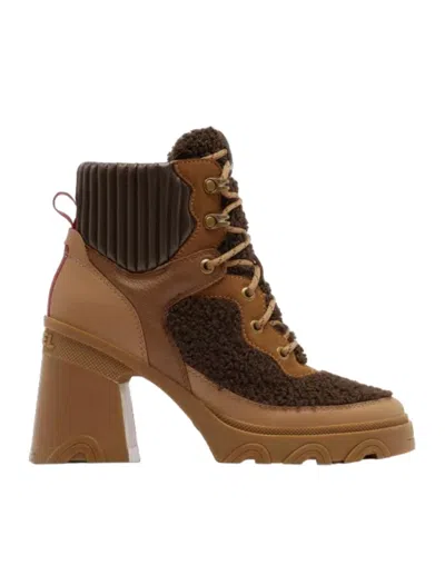 Sorel Brex Heel Cozy Bootsc In Brown