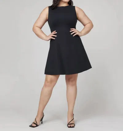 Shop Spanx Perfect Fit & Flare In Navy In Black
