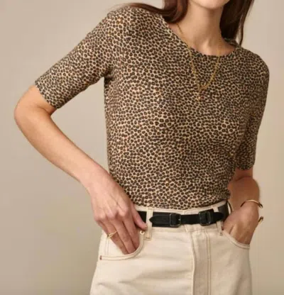 Shop Bellerose Seas Shirt In Leopard In Brown