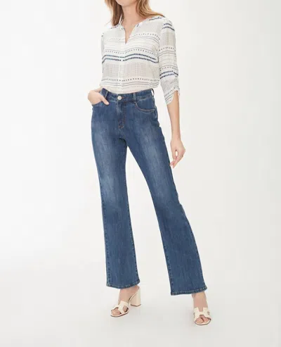 Shop Fdj Peggy Bootcut Jean -  French Dressing Jeans In Indigo In Blue