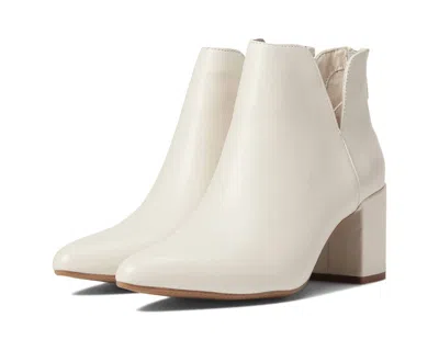 Shop Blondo Tanner Boot In Bone Leather In White