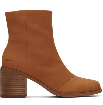 Shop Toms Evelyn Boots In Tan In Brown
