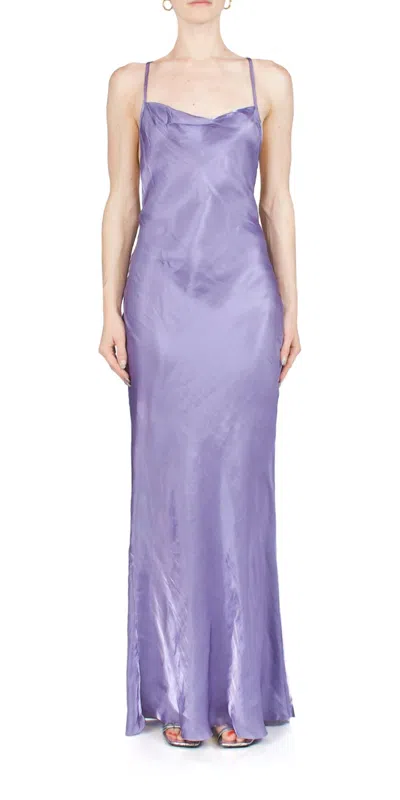 Shop Bec & Bridge Indra Maxi Dress Grape In Purple