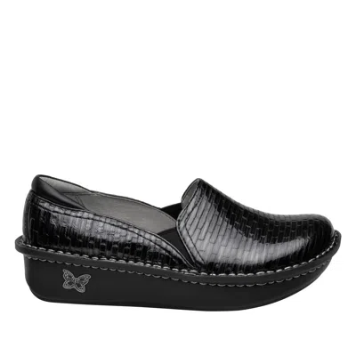 Shop Alegria Women's Debra Shoes - Medium Width In Brick By Brick In Black