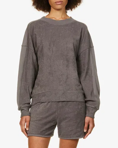Shop Varley Lyle Top In Pavement In Grey