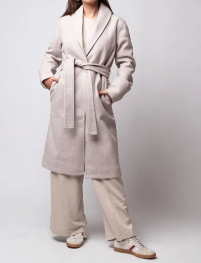 Shop Gentle Fawn Bennet Coat In Heather Oat In Beige