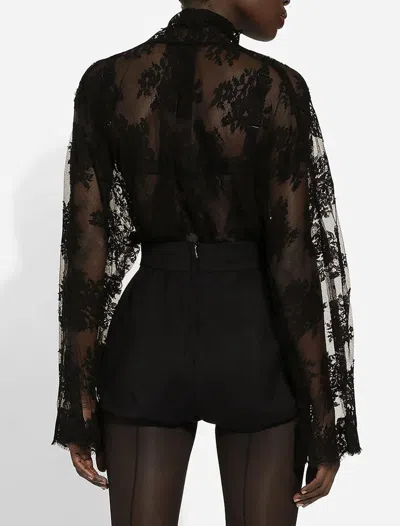 Shop Dolce & Gabbana Shirts Black