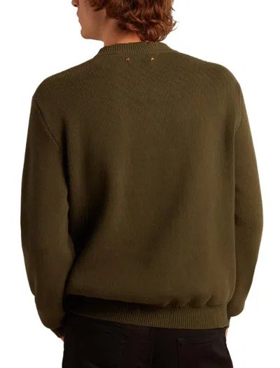 Shop Golden Goose Sweaters In Military Green