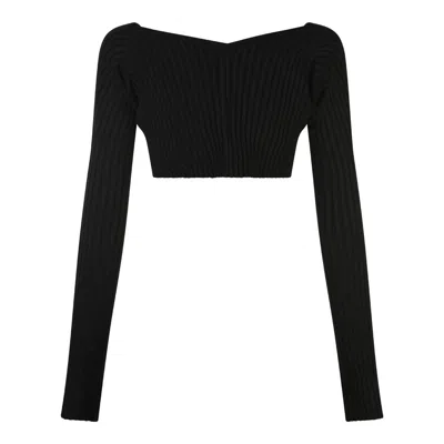 Shop Jacquemus Sweaters Black