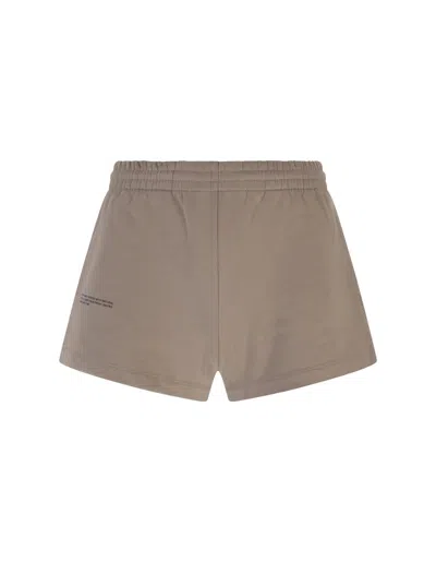 Shop Pangaia Taupe 365 Shorts In Brown