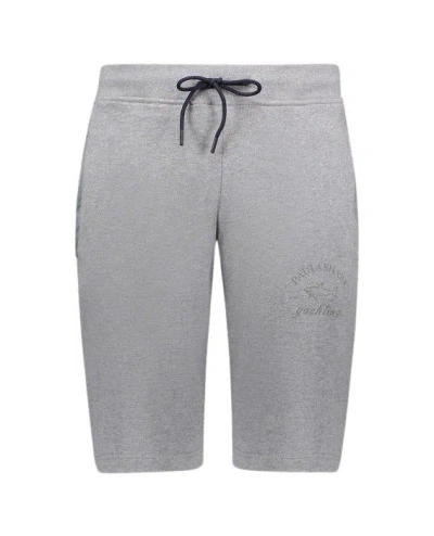 Shop Paul & Shark Shorts In Grey